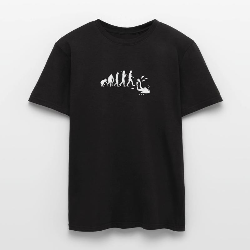 Tauchen Evolution Männer T-Shirt