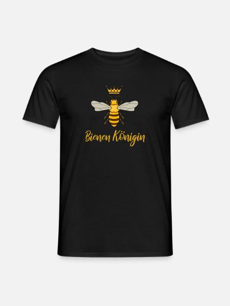 Bienenkönigin Tshirt | Bienen Königin - Männer T-Shirt - Schwarz