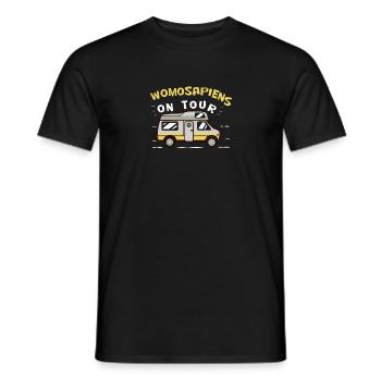 Motorhome Travel Gift for Motorhome Drivers - Men's T-Shirt - black - Front - AI Model Male 178 light (178cm)