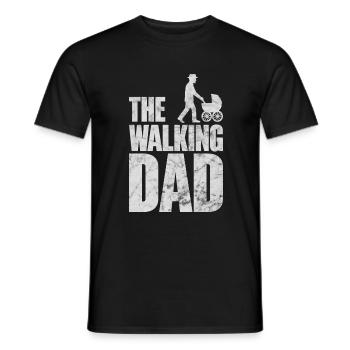 Der Walking Dad Geschenke für Männer - Männer T-Shirt - Schwarz - Vorne - AI Model Male 178 light (178cm)