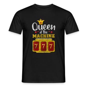 Kasino Slot Casino - Männer T-Shirt - Schwarz - Vorne - AI Model Male 178 light (178cm)