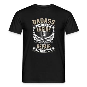Tuner Autofahrer Driften Motor - Männer T-Shirt - Schwarz - Vorne - AI Model Male 178 light (178cm)