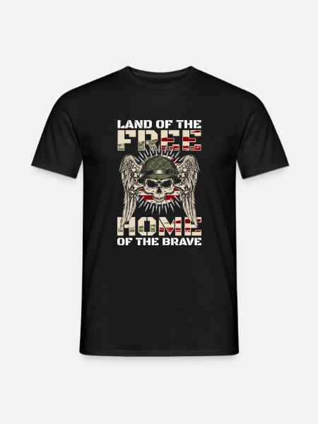 America Patriot - Men's T-Shirt - black