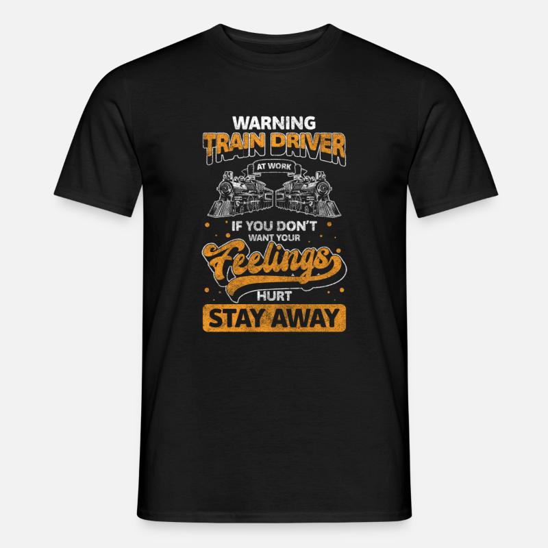 Modellbahn Hobby Gleise - Männer T-Shirt - Schwarz