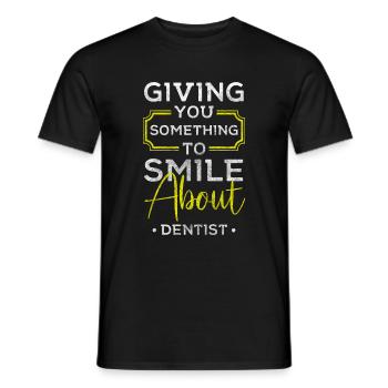 Physician Appointment Specialty Held - Men's T-Shirt - black - Front - AI Model Male 178 light (178cm)