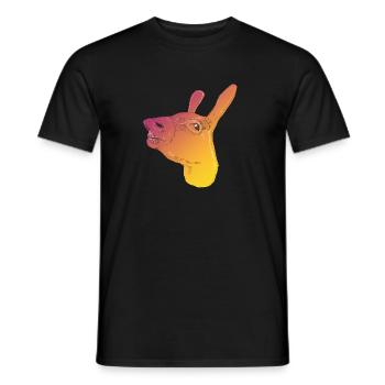 DONKEY - T-shirt homme - noir - Devant - AI Model Male 178 light (178cm)