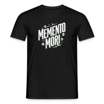 Memento mori - T-shirt homme - noir - Devant - AI Model Male 178 light (178cm)