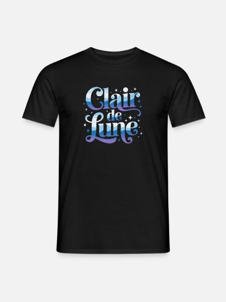 Clair de lune - T-shirt homme - noir