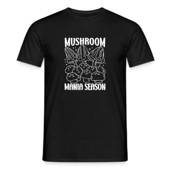 Morel Mushrooms Mania Season Mushroom - Männer T-Shirt - Schwarz - Vorne - AI Model Male 178 light (178cm)