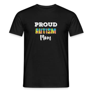 Autisme - Autisme - Maman - Chemise - T-shirt homme - noir - Devant - AI Model Male 178 light (178cm)
