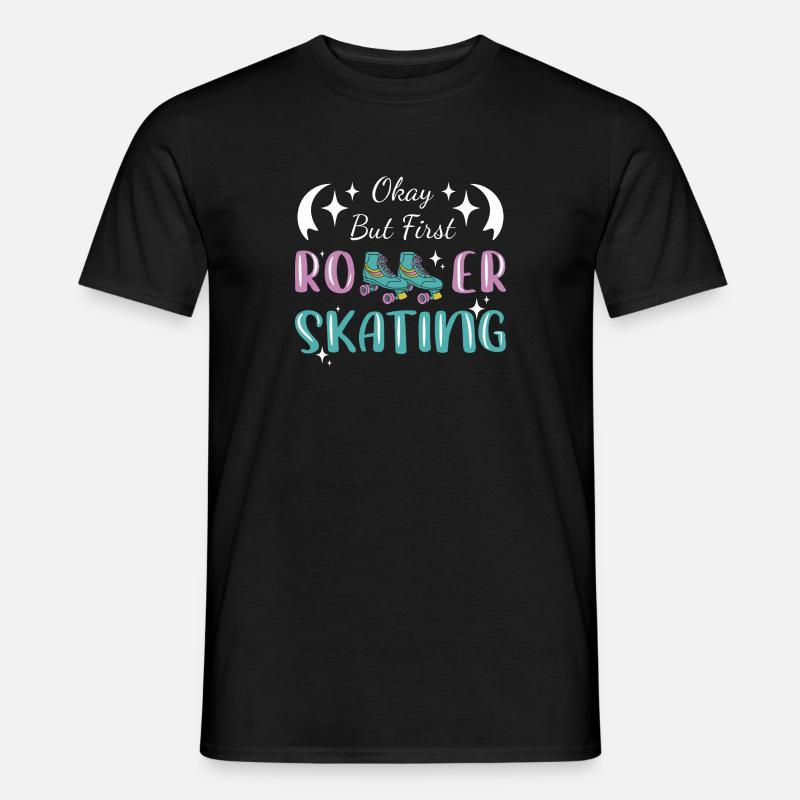 Roller Skating Inline Skating Inline Skates - Men's T-Shirt - black