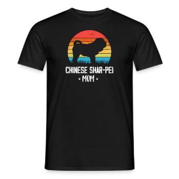 Shar Pei - Männer T-Shirt - Schwarz - Vorne - AI Model Male 178 light (178cm)
