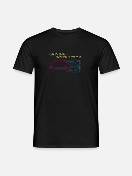 Rij-instructeur - driving instructeur - rijschool - Gift - Mænd T-shirt - sort