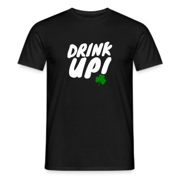 Saint Patrick's Day Irland Irisch Glück Geschenk - Männer T-Shirt - Schwarz - Vorne - AI Model Male 178 light (178cm)