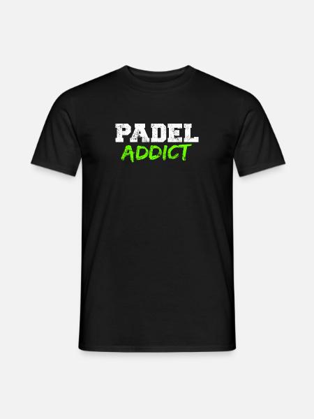 Padel Addict - Men's T-Shirt - black