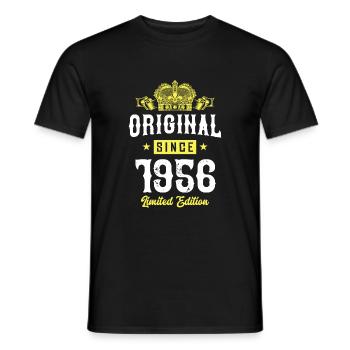 1956 limited edition - Männer T-Shirt - Schwarz - Vorne - AI Model Male 178 light (178cm)