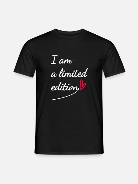 I'm a limited edition - Men's T-Shirt - black