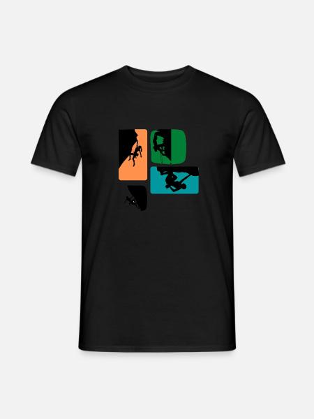 Climbing - T-shirt homme - noir