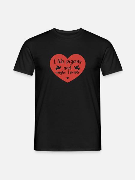Dove - Men's T-Shirt - black