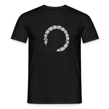 Sewer Rat - Men's T-Shirt - black - Front - AI Model Male 178 light (178cm)