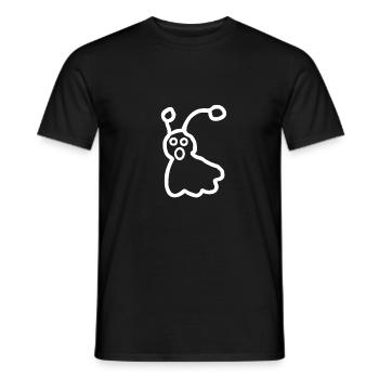 slug - Men's T-Shirt - black - Front - AI Model Male 178 light (178cm)