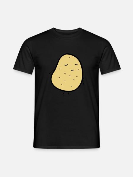 Mr. Potato - Men's T-Shirt - black