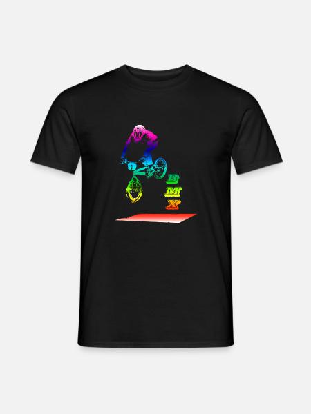 bmx - Männer T-Shirt - Schwarz