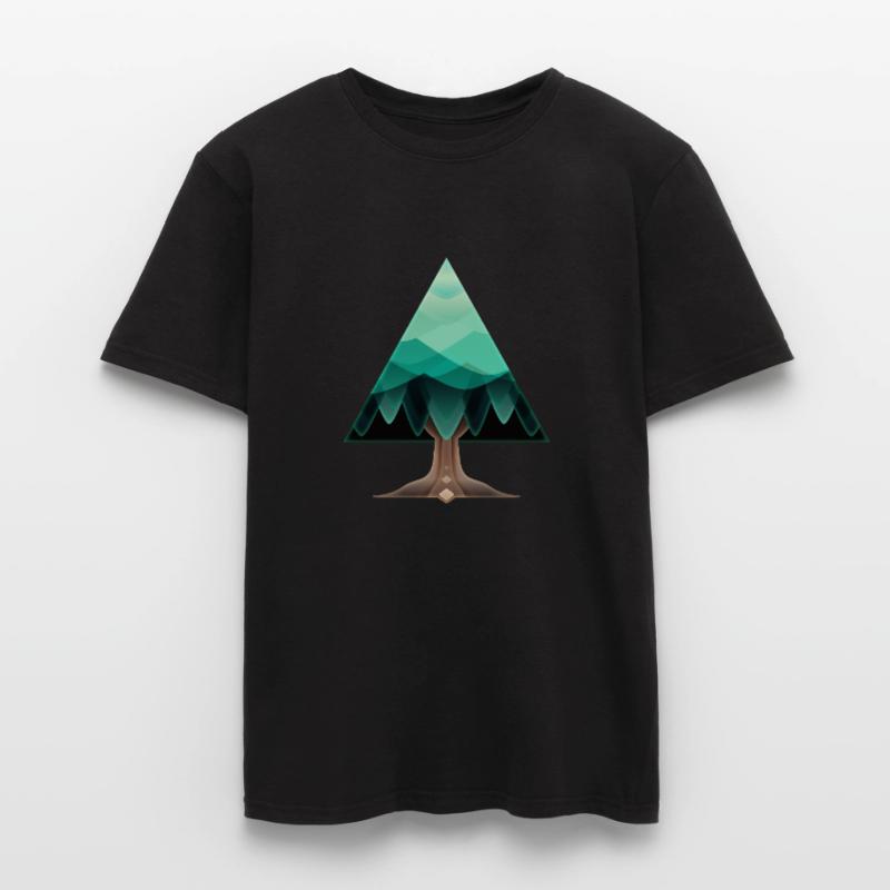 The triangular tree Men’s T-shirt