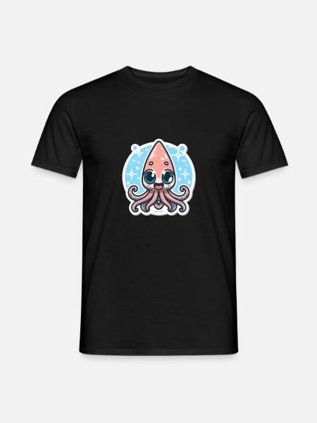 Squid Lover - Men's T-Shirt - black