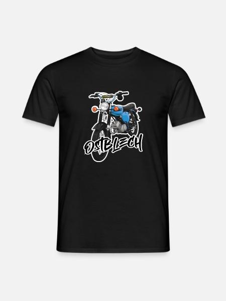 S51 (hellblau) // Illustration - Männer T-Shirt - Schwarz