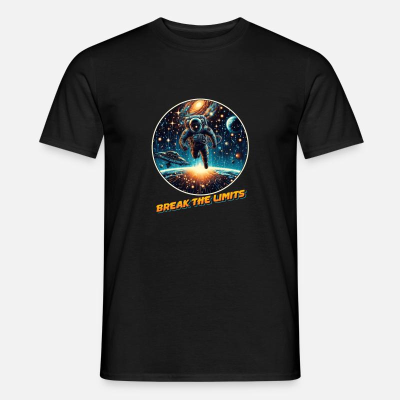 Break the limits - Männer T-Shirt - Schwarz