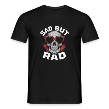 Cooler Goth-Look mit Tiefgang - Männer T-Shirt - Schwarz - Vorne - AI Model Male 178 light (178cm)