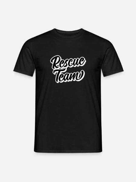 Rescue Team - Men's T-Shirt - black