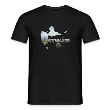 Gwadloup Péyi an Mwen Gudeloupe - T-shirt homme - noir - Devant - AI Model Male 178 light (178cm)