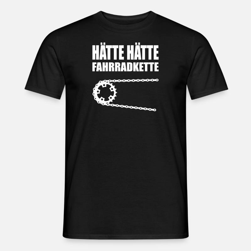 Hätte Hätte - Männer T-Shirt - Schwarz