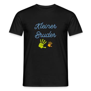 Kleiner Bruder T-Shirt - Männer T-Shirt - Schwarz - Vorne - AI Model Male 178 light (178cm)