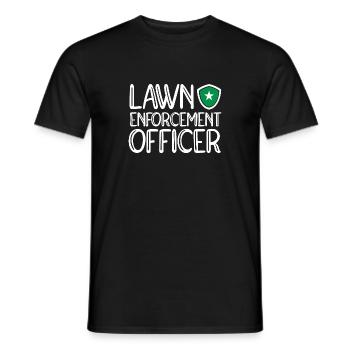 Lawn Mowing Lawn Mower Gardener - Men's T-Shirt - black - Front - AI Model Male 178 light (178cm)