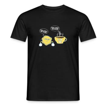 Cross Stitch Kreuzstich Sticken - Männer T-Shirt - Schwarz - Vorne - AI Model Male 178 light (178cm)