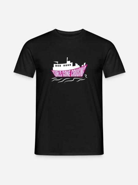 Bateau de croisière - T-shirt homme - noir