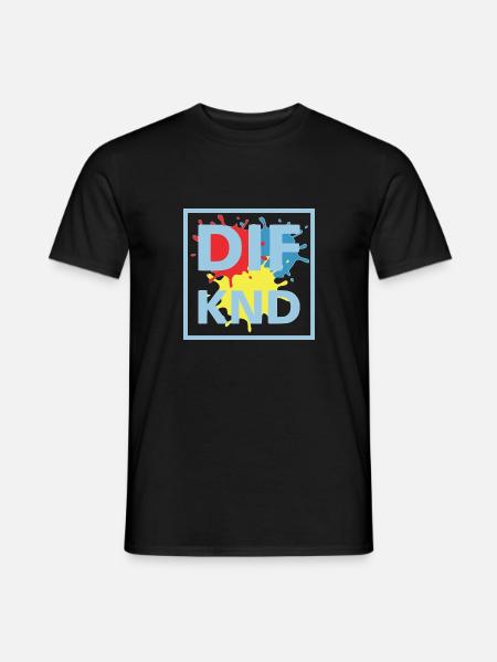 DIF KND - Men's T-Shirt - black