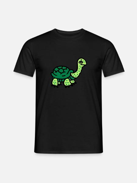 Tortoise 3 - Men's T-Shirt - black