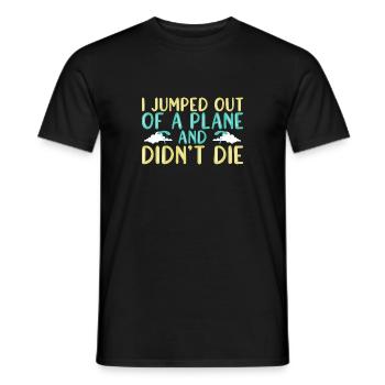 Parachutistes parachutistes parachutés - T-shirt homme - noir - Devant - AI Model Male 178 light (178cm)
