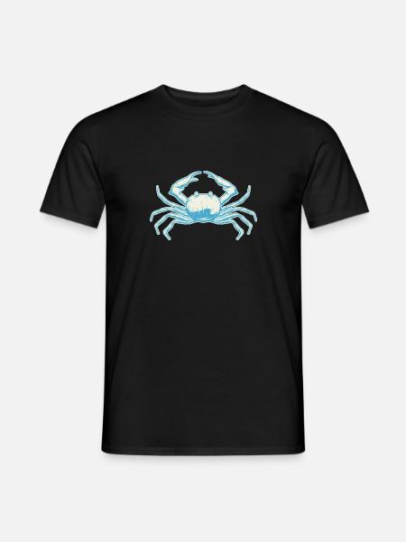 Crab - Men's T-Shirt - black