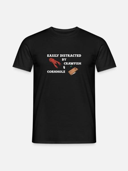 Langusten Languste - Männer T-Shirt - Schwarz