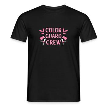Color Guard - Men's T-Shirt - black - Front - AI Model Male 178 light (178cm)