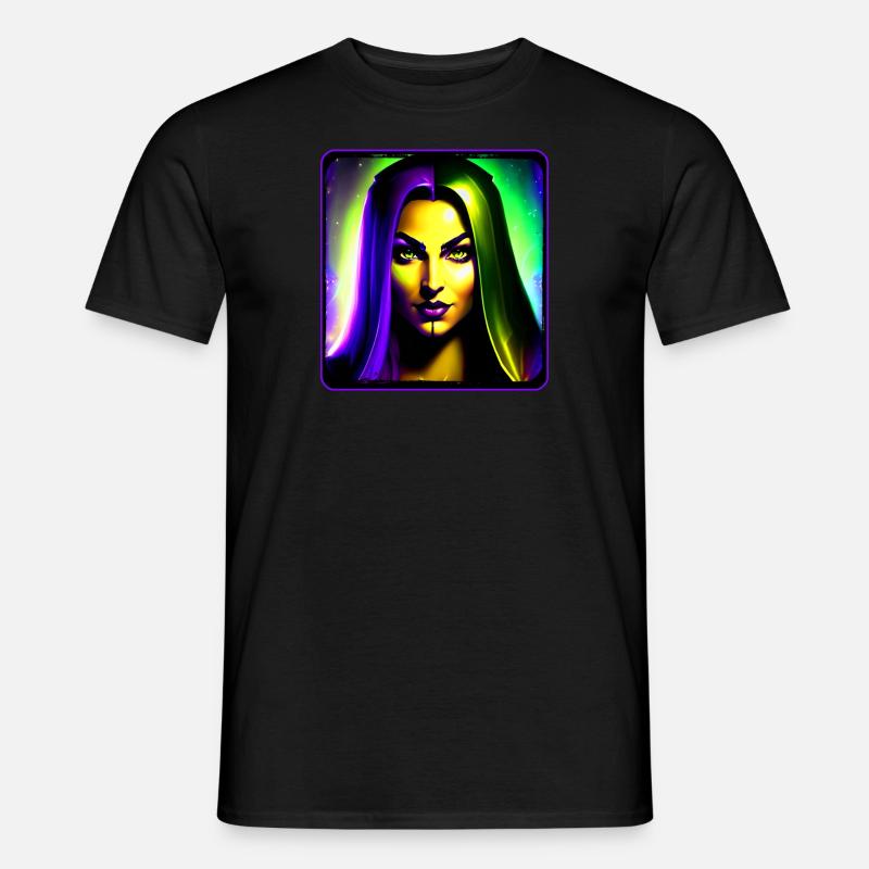 Wow Nachtelfe - Männer T-Shirt - Schwarz