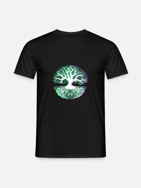 Celtic knot - Men's T-Shirt - black