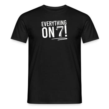 Lucky Number Lucky Have Favorite Number Gift - Men's T-Shirt - black - Front - AI Model Male 178 light (178cm)