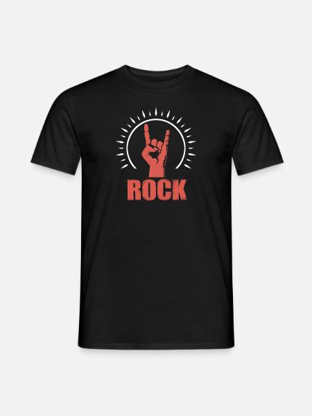 Rock music - Men's T-Shirt - black