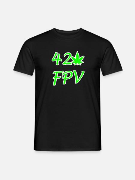 420 FPV - Männer T-Shirt - Schwarz